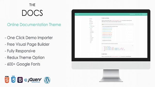 TheDocs - Online Documentation WordPress Theme | Themeforest Website Templates and Themes смотреть онлайн