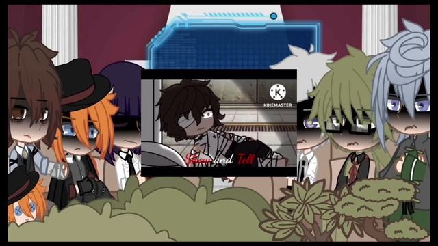 ADA +Chuuya react to Dazai Osamu//2/2//D1lflover смотреть онлайн