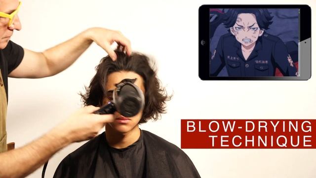 Keisuke BAJI , Tokio Revengers ( HAIR TUTORIAL man long hair) cosplay 場地圭介 смотреть онлайн