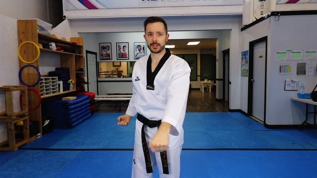 Practicing Taekwondo Blocks смотреть онлайн