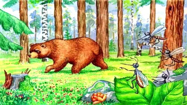 Аудиосказка про Комара Комаровича-длинный нос и про мохнатого Мишку-короткий хвост смотреть онлайн