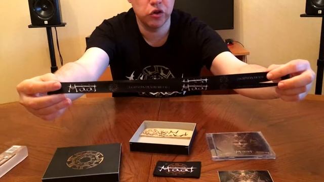 Maat - As We Create The Hope From Above limited CD box close-up смотреть онлайн