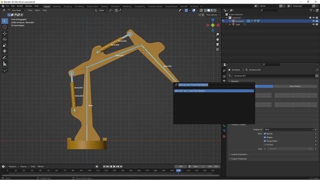 Blender Rigging - Setting Up an IK Arm Rig смотреть онлайн