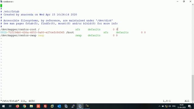 fstab file in Detail on Centos 7 Step By Step смотреть онлайн