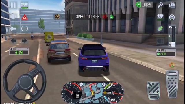 ?TAXI SIM 22❤️? GAMEPLAY AND WALKTHROUGHS ANDROID AND iOS GAMES | SUV OFFROAD Car game in New York смотреть онлайн