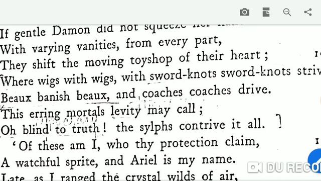 Rape of the Lock line by line explanation from line 91 to 120 смотреть онлайн