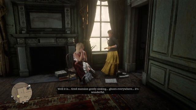 Red Dead Redemption 2 Mary Beth And Karen Talk About Saint Denis смотреть онлайн