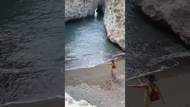 Шок! Пляж Папафрагас. Остров Милос. Греция смотреть онлайн