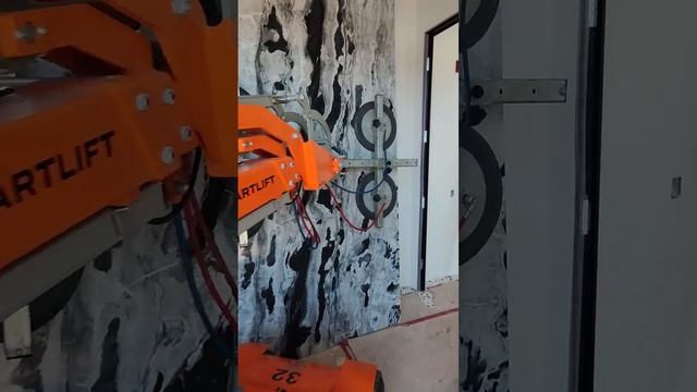 Стена из натурального мрамора. смотреть онлайн