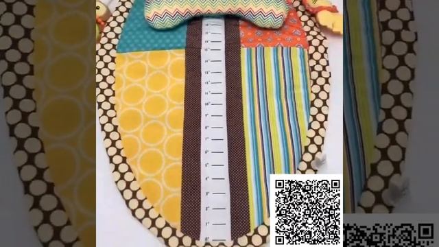 Портативная детская кровать, красочное игровое одеяло с зеркальной подушкой, мягкая и удобная смотреть онлайн