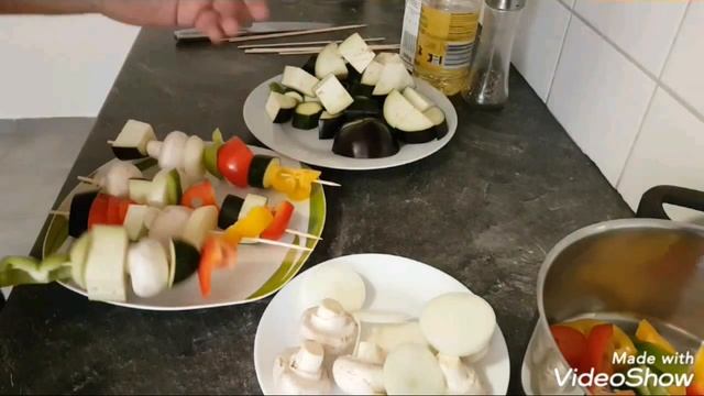 Шашлык из овощей в духовке и на гриле рецепт от канала домашняя кулинария смотреть онлайн