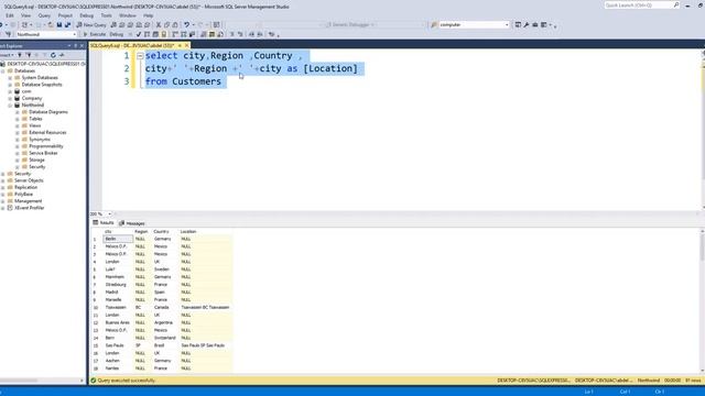 25- String Function Concat() in SQL Server смотреть онлайн
