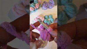 Заколка крючком за 5 минут МК
