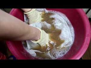 Как ОТБЕЛИТЬ тюль МАРГАНЦОВКОЙ