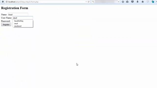 PHP day 11 insert Query Form Data смотреть онлайн