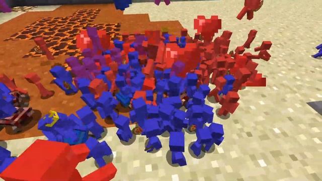 Minecraft ГЛИНЯНАЯ АРМИЯ┃Сражения глиняных человечков смотреть онлайн
