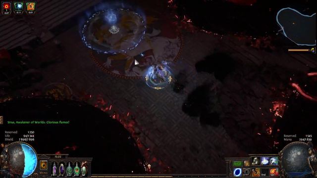 Wintertide Occultist - Sirus, Awakening lv. 8 - Path of Exile 3.11 Harvest смотреть онлайн