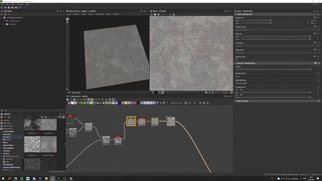 Depot. Создание Cyperpunk окружения. Часть 6.6. Тайловые текстуры. Драфт.