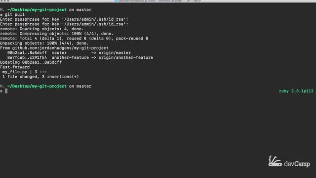 Git Rebase Tutorial смотреть онлайн
