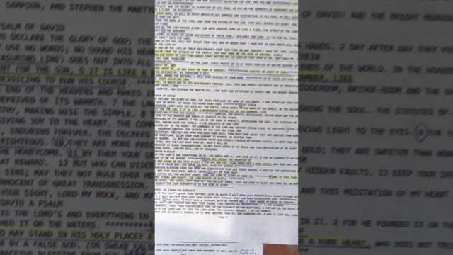 Part 3 of series part 2 Of Psalm 18 and Psalm 19 смотреть онлайн