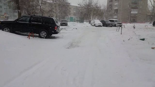 Сибирь завалило снегом! Сильные метели! смотреть онлайн