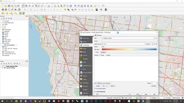07 | QGIS: Representing .Mif Line Data смотреть онлайн