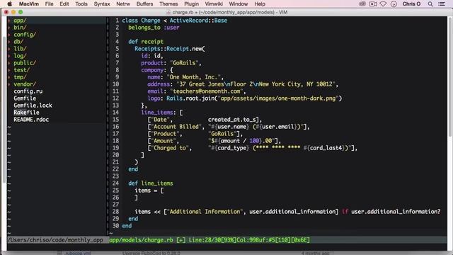 PDF Receipts with Ruby on Rails смотреть онлайн