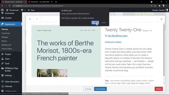 How to Delete Your Current WordPress Theme or Change it? смотреть онлайн
