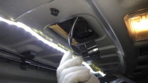 Замена лампочки в дополнительном стоп сигнале Хендай Солярис