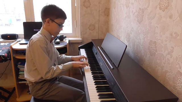 Carl Czerny etude №19 opus 299 исполняет Широков Святослав 13 лет г.Челябинск смотреть онлайн