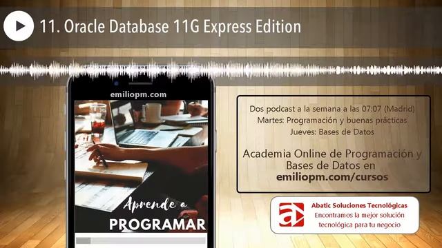 11. Oracle Database 11G Express Edition смотреть онлайн