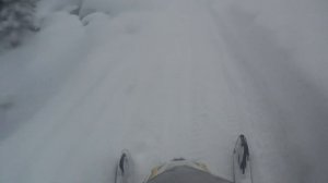 Снегоходы в глубоком снегу  Стелс Stels капитан 150 long  Irbis SF150 L mp4