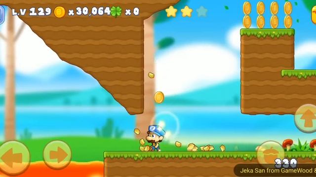 Level 129. Прохождение игры Super Bobby's World — Free Run Game на Android смотреть онлайн