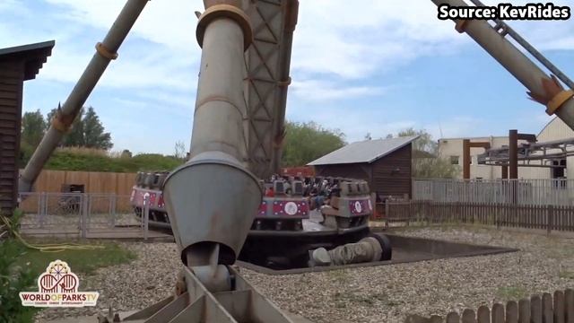 Top 10 rides at Movie Park Germany - Bottrop, Germany | 2022 смотреть онлайн