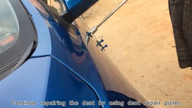 Ремонт вмятин на автомобиле за три копейки ! Обратный молоток для удаления вмятин на автомобиле смотреть онлайн