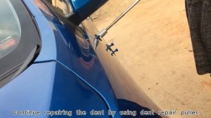 Ремонт вмятин на автомобиле за три копейки ! Обратный молоток для удаления вмятин на автомобиле