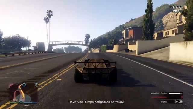 BF Ramp Buggy в миссии Прикрытие побега GTA Online. смотреть онлайн