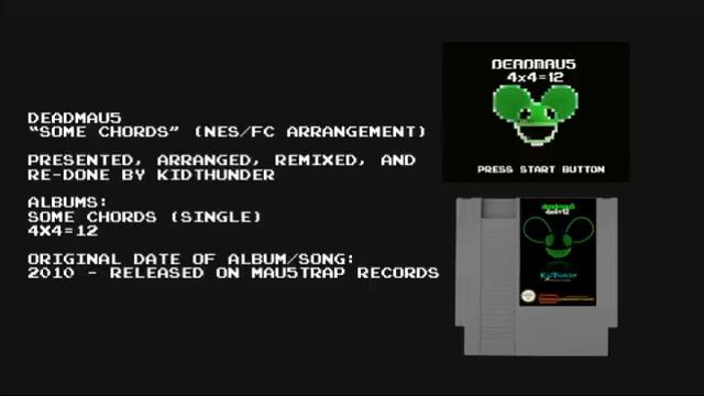 Deadmau5 - Some Chords (NES/FC Arrangement by kidThunder) смотреть онлайн