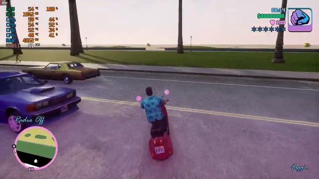 GTA Vice City Definitive Edition Gameplay on i5 3570 and RX 550 4gb (High Setting) смотреть онлайн