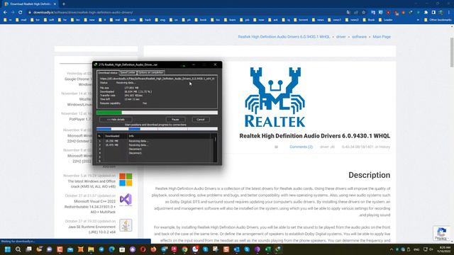 How To Download Realtek High Definition Audio Drivers 6.0.9430.1 WHQL