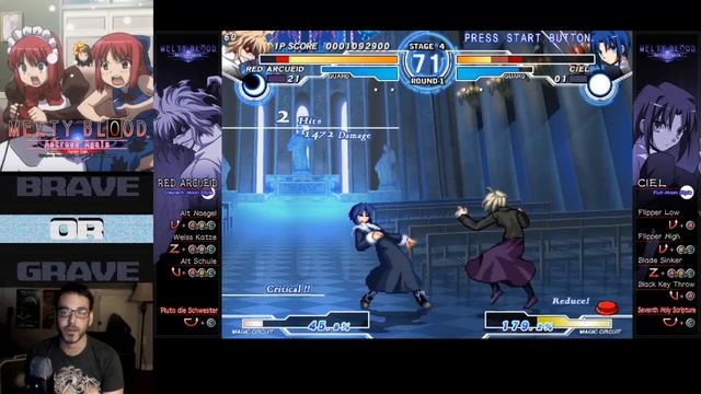20+ Minutes Of Red Arcueid Laughing Maniacally - MBAACC C-Warc Arcade Run смотреть онлайн
