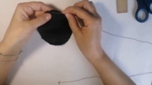 Как красиво обтянуть пластиковый шарик бархатом без складок!!! velvet ball on the Christmas tree!!!