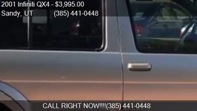 2001 Infiniti QX4 Base 4WD 4dr SUV for sale in Sandy, UT 840 смотреть онлайн