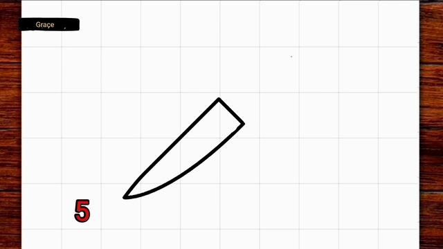 How to draw knife ❤️ ( easy ? ) смотреть онлайн