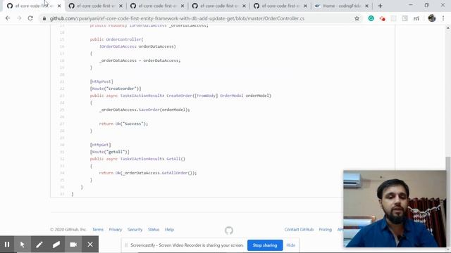 Create Database in Entity Framework Core Using Code First Approach and CRUD Operation in EF Core смотреть онлайн