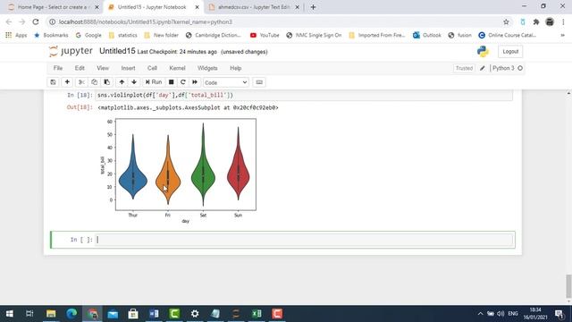 اتعلم بايثون لتحليل البيانات من مبتدئ 13 Pandas , Seaborn visualization смотреть онлайн