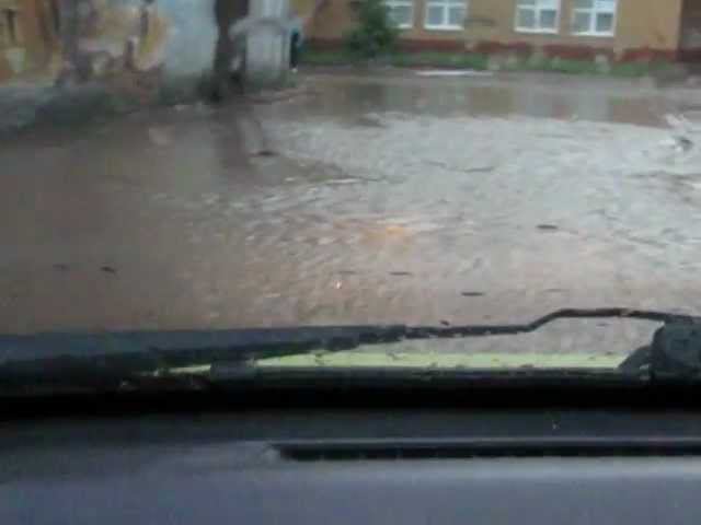 Природный катаклизм. Супер проливной дождь. 06.06.2012 смотреть онлайн