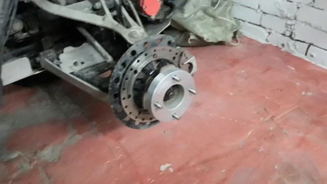 Ступичные проставки на квадроцикл. spacers on the hub смотреть онлайн