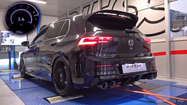 2022 VW Golf 8 R (400HP) feat. Akrapovic OPF Delete Exhaust + Eventuri Intake @ DYNO + Soundcheck! смотреть онлайн
