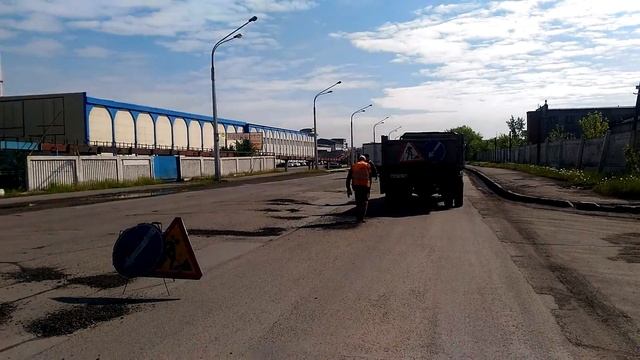 Новокузнецк .Ремонт дорог смотреть онлайн